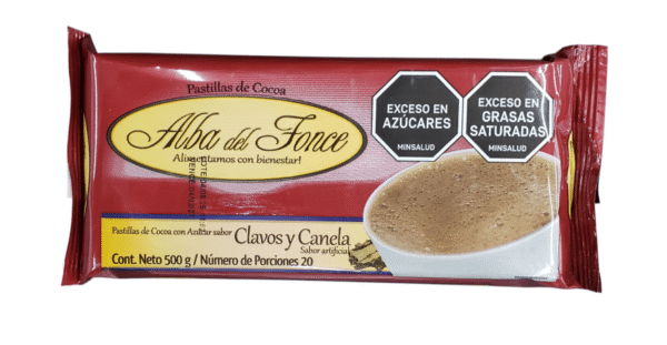 Chocolate Alba Del Fonce Clavos & Canela x 500g