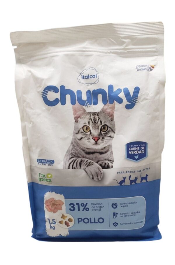 Alimento CHUNKY Pollo x1.5kg