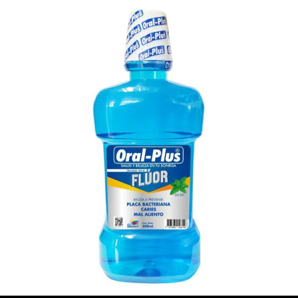 Enjuague Bucal Oral-Plus Fluor x500ml
