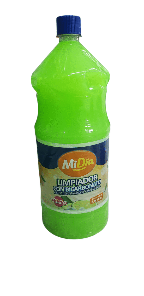 Limpia Pisos Mi Día Limón Bicarbonato x2L