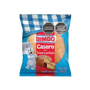 Ponqué Bimbo Casero Tres Leches x 200G