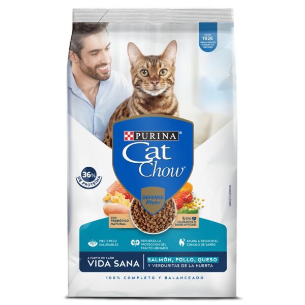 Alimento Cat Chow Adultos Vida Sana x1.3kg