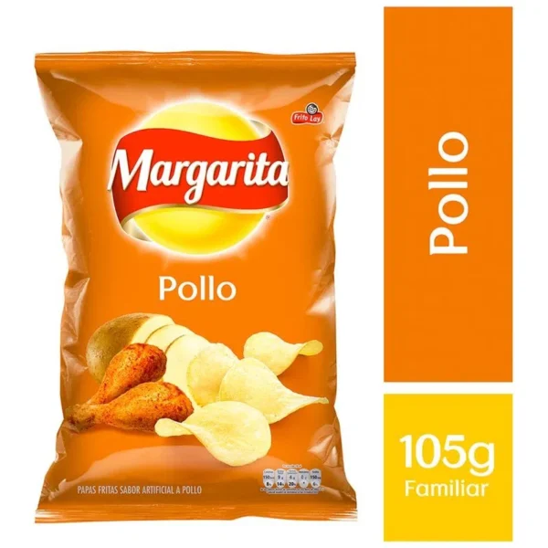 Papas Margarita Pollo X105g