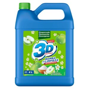 Detergente 3D Liquidi Multiusos Manzana x4L