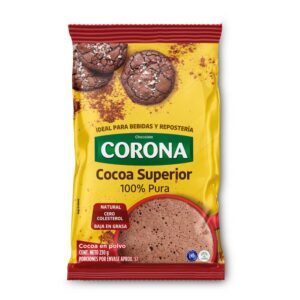 Chocolate Corona Cocoa Superior En Polvo 100% Pura x230g