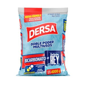 Detergente Dersa Polvo Multiusos Bicarbonato +Rey x4000g