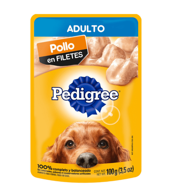 Comida Humeda Para Perro PEDIGREE Pouch Pollo x100gr Adulto