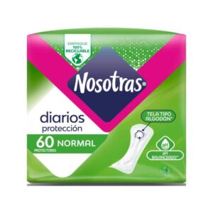 Protectores Diarios Nosotras Largos Normal x60und