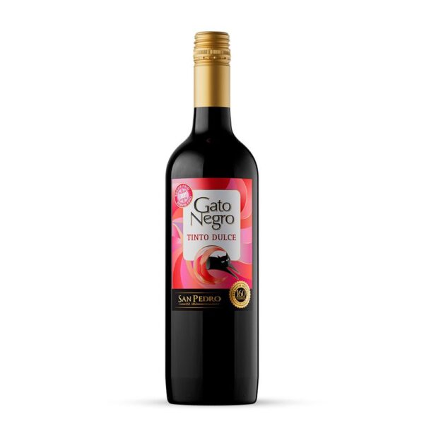 Vino Tinto Dulce Gato Negro  Botella x750ml