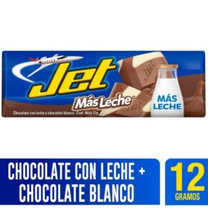 Chocolatina Jet Con Leche x12gr