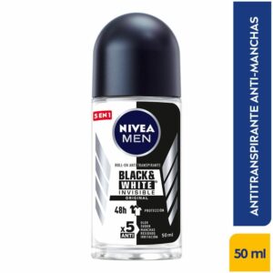Desodorante Nivea Black & White x50ml