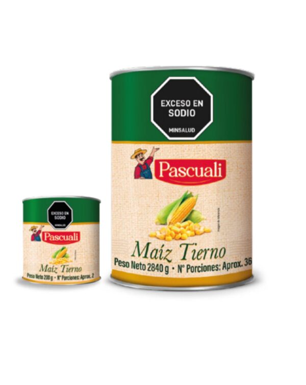 Maiz Tierno Pascuali 2 Porciones x 200gr