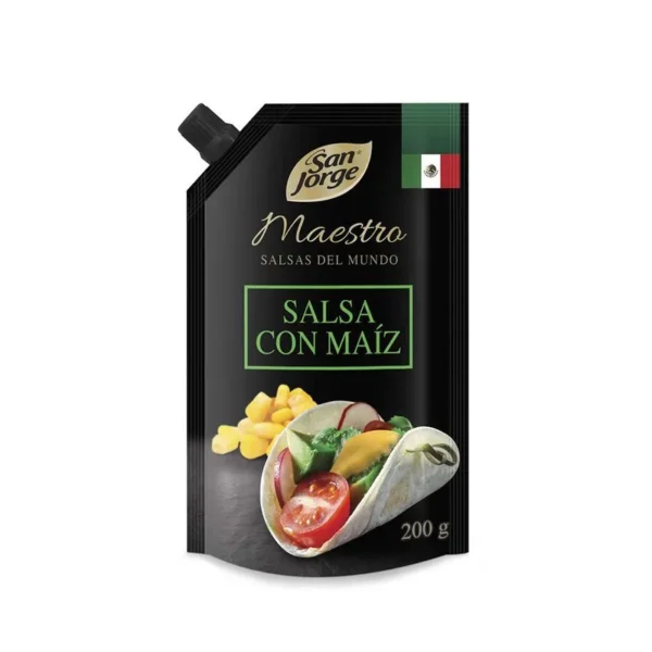 Salsa San Jorge Maestro Con Maíz Dp x200g