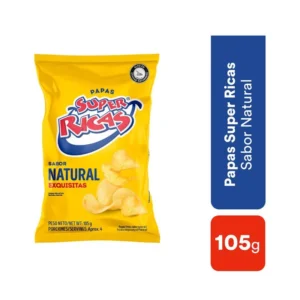 Papas Sabor Natural Super Ricas X105g