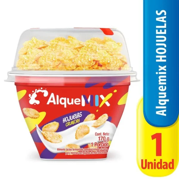 YogCereal Alquería Alquemix Hojuelas Crunchy x170gr