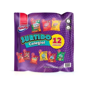 Lonchera Súper Ricas Surtido Colegial x12 Paq x235g