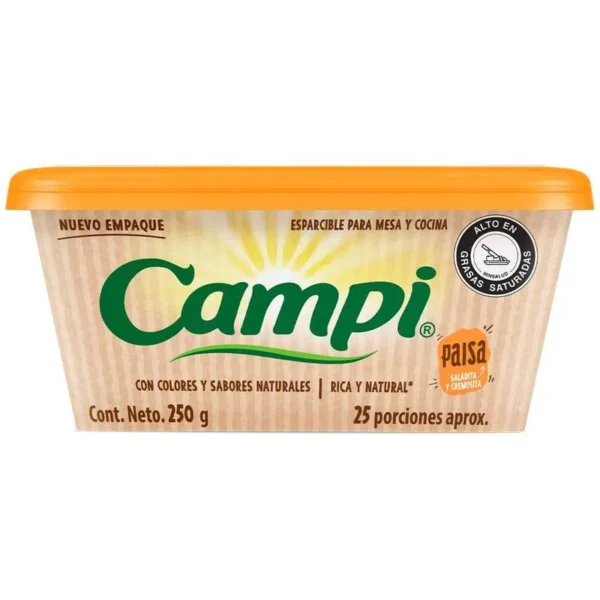 Mantequilla Campi Paisa x250g