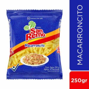 Pasta San Remo Macarroncito x 250g
