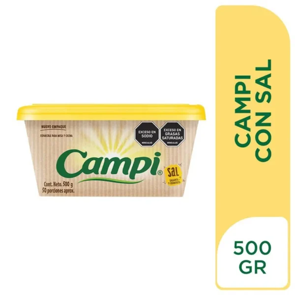 Mantequilla Campi Con Sal x500g