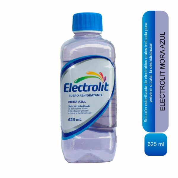Electrolit Suero Rehidratante Mora Azul x 625ml