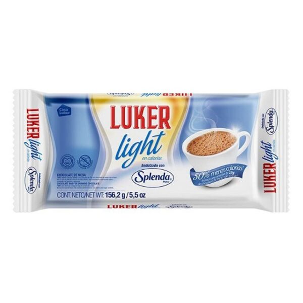 Chocolate Luker Endulzado Con Splenda x156,2g