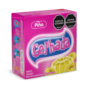 Gelatina Gel'hada Sabor Piña x35g