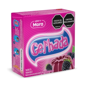 Gelatina Gel'hada Sabor a Mora x35g