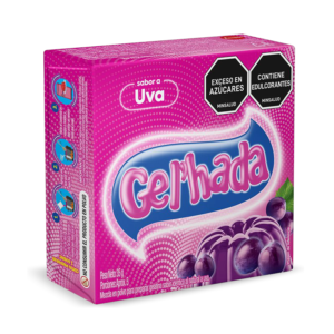 Gelatina Gel'hada Sabor Uva x35g