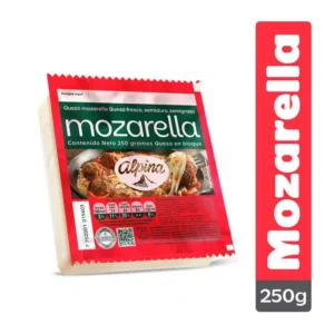 Queso Alpina Mozarella Bloque x250g