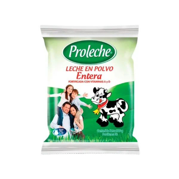 Leche en Polvo Proleche Entera x900g