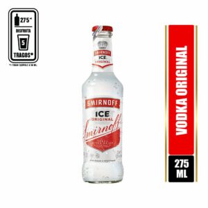 Vodka Smirnoff Rojo Botella x275ml