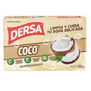 Jabón En Barra Dersa Coco x200g