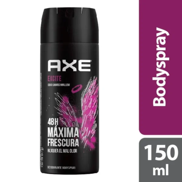 Desodorante Fragancia+Frescura Axe Excite 48H X150ml