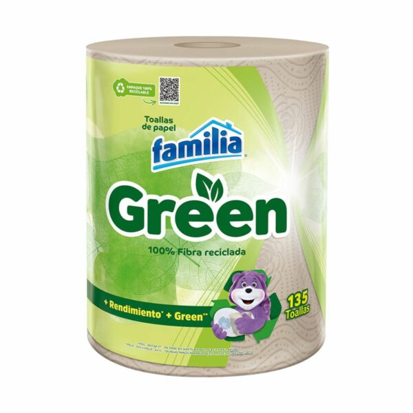 Toalla Familia Green x135 hojas