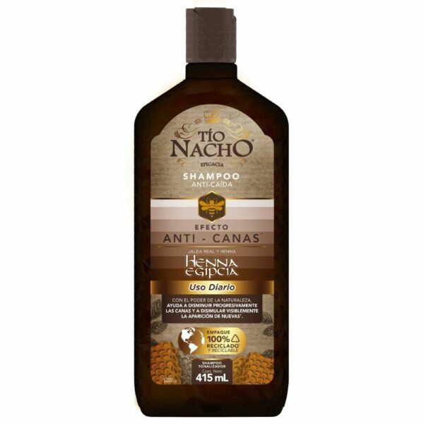 Shampoo Tio Nacho Anti - Canas x415ml