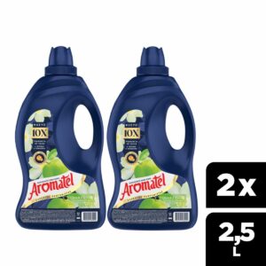 Suavizante Aromatel Fragancia Manzana y Gardenia 2 Botellas x2.5L