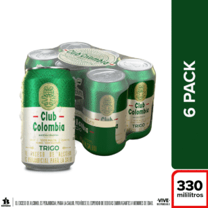 Cerveza Club Colombia Trigo Lata 330ml x 6 Unds