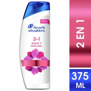 Shampoo Head & Shoulders 2 En 1 Suave Y Manejable X375ml