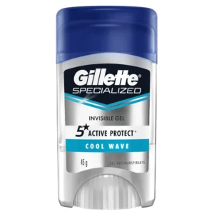 Desodorante Gillette Specialized Invisible Cool Wave En Gel AntiTranspirante X45g
