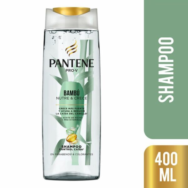 Shampoo Pantene Pro-V Bambú x400ml