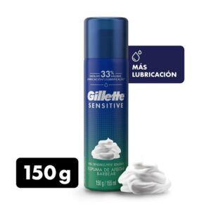 Espuma Afeitar Gillette Sensitive x150gr