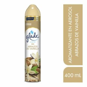 Glade en Aerosol Abrazos de Vainilla x400ml