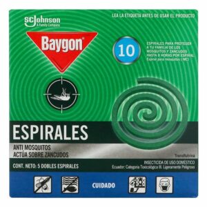 Espirales Baygon x5 Dobles Espirales