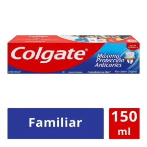 Crema Dental Colgate Máxima Protección AntiCaries Con Fluor y Calci-Protect x150ml