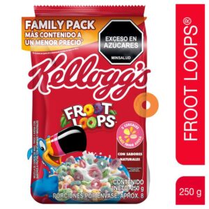 Cereal Kellogg's Froot Loops Bolsa x250g
