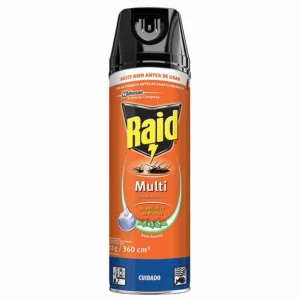 RAID MULTI MATA MOSQUITOS, ZANCUDOS, MOSCAS Y AVISPAS X313g