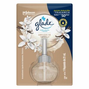 Repuesto Ambientador Glade Abrazos de Vainilla Electrico 2und x21ml