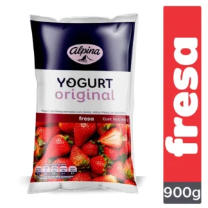 Yogurt Alpina Original Sabor A Fresa x900g