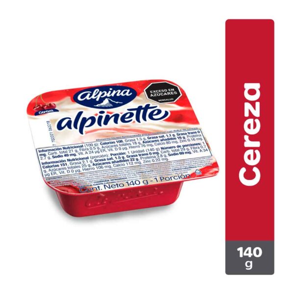 Alpinette Alpina Sabor Cereza x140g
