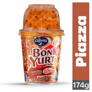 BonYurt Alpina Barquillos Con Crema De Chocolate Piazza x174g